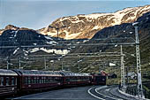 La stazione di Myrdal della ferrovia Oslo-Bergen 